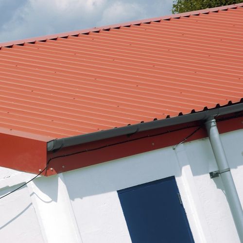 Волнистое листовое железо - COLORCOAT® SDP 50 - TATA STEEL - из стали / текстурированное / 3D