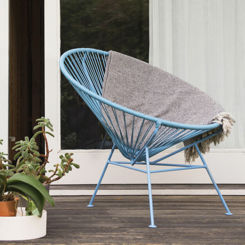 Современный cтул - CONDESA  - OK DESIGN - для наружного применения / из стали, покрытой порошком / из веревки