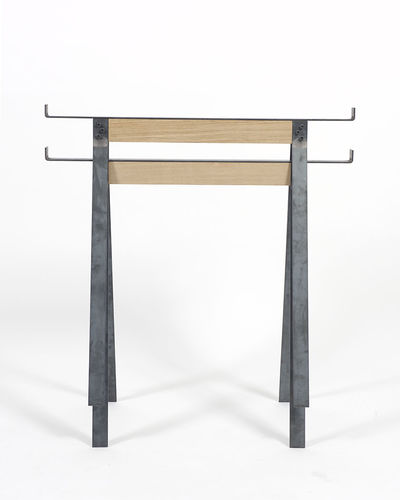 Современный стол - F56 TRESTLE - FRAMA - из металла / с основанием из металла / прямоугольный