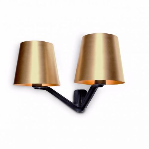 Современный настенный светильник - BASE : BSS03-WEUM - Tom Dixon - для интерьера / из латуни / из чугуна