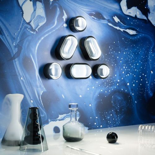 Современный настенный светильник - SPOT : SPOW03BEU/SPOW04BEU - Tom Dixon - для интерьера / из нержавеющей стали / из стекла