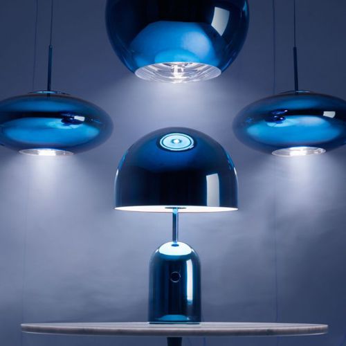 Настольная лампа - BELL SERIES - Tom Dixon - из стали / современная / беспроводная