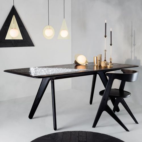 Современный обеденный стол - SLAB SERIES - Tom Dixon - из дуба / прямоугольный / для бытового использования
