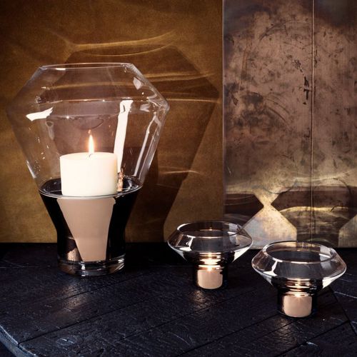 Подсвечник из дутого стекла - TANK : TKL01/TKTL01 - Tom Dixon