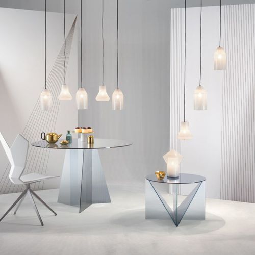 Подвесная лампа - TRACE : TRL02BEU - Tom Dixon - из дутого стекла / современная / проводная
