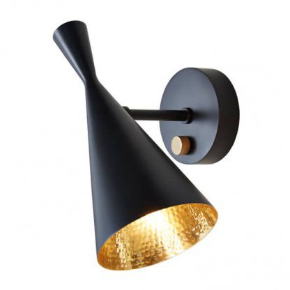 Классический настенный светильник - BEAT : BLW01EU - Tom Dixon - для интерьера / из латуни / конический
