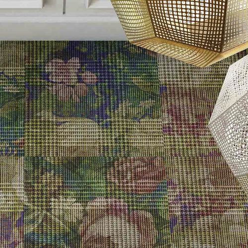 Ковровое покрытие из плит - ABERDEEN - OBJECT CARPET - с вытяжным ворсом / тканое / из ПЭТФ