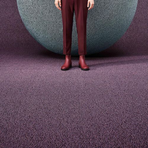 Тафтинговое ковровое покрытие - DEAL × FEEL - OBJECT CARPET - с вытяжным ворсом / из полиамида / из шерсти