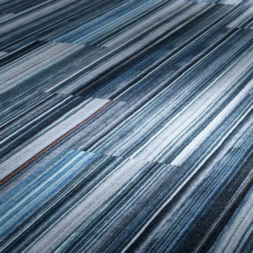 Тафтинговое ковровое покрытие - ROUTE - OBJECT CARPET - из полиамида / для профессионального использования / в полоску