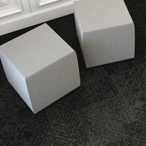 Ковровое покрытие из плит - ROME - OBJECT CARPET - с вытяжным ворсом / тканое / из ПЭТФ