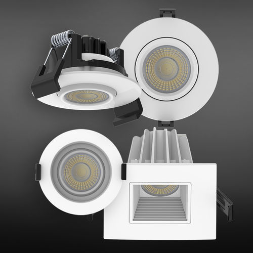 Встраиваемый даунлайт - R3-9B - RAB Lighting - LED / изгибаемый / для закрытых зданий
