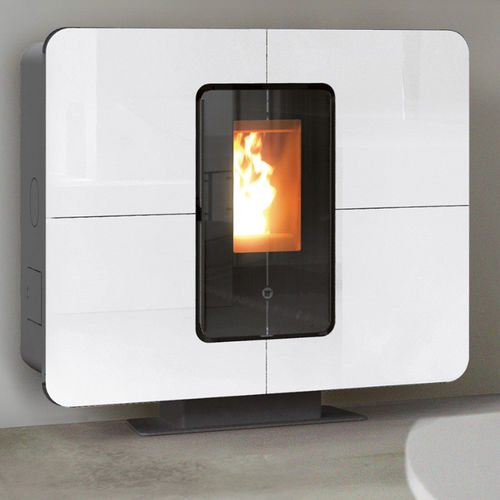 Печь с паровым котлом на пеллетах - SLIMQUADRO IDRA - THERMOROSSI - 0-5 кВ / 10 кВ...20 кВ / многотопливная