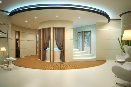 Встраиваемая спа-ванна - YACHT - Hofer Group GmbH - круглая / 6 мест / для профессионального использования