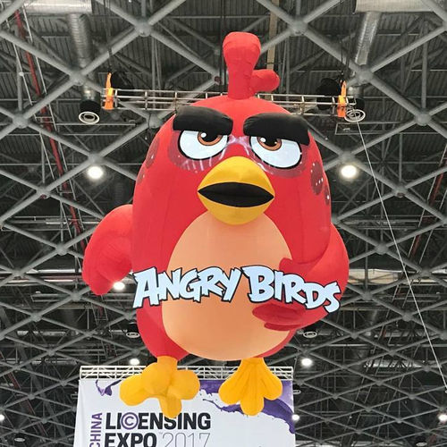 Надувная конструкция для организации мероприятий - ANGRY BIRDS - Studio Souffle