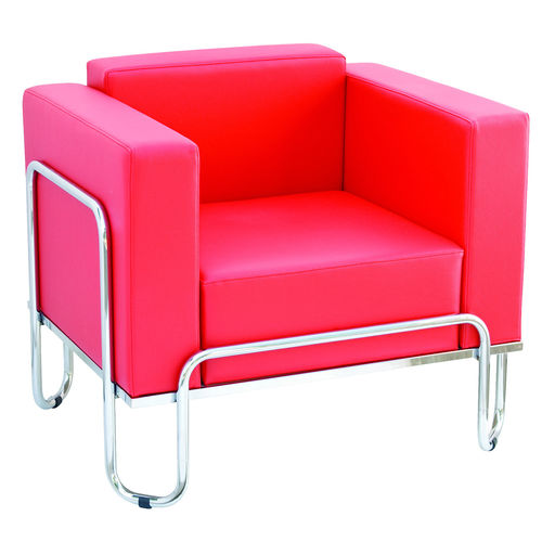 Современное кресло - KODRETA MULTI  - KODRETA furniture, s.r.o. - из кожи / из ткани / из металла