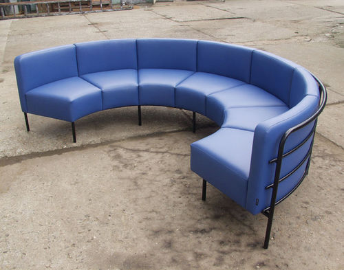 Модульная банкетка - VERANO BOX - KODRETA furniture, s.r.o. - современная / из кожи / с основанием из металла