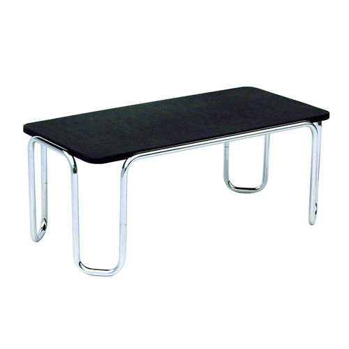 Современный журнальный столик - KODRETA  - KODRETA furniture, s.r.o. - из хрома / из цельной древесины / из стекла