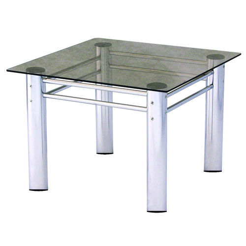 Современный журнальный столик - STOMY  - KODRETA furniture, s.r.o. - из стекла / из дерева / с основанием из металла