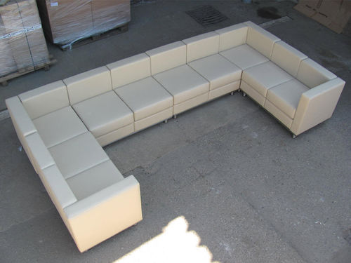 Модульный диван - KALEA  - KODRETA furniture, s.r.o. - современный / из ткани / из кожи