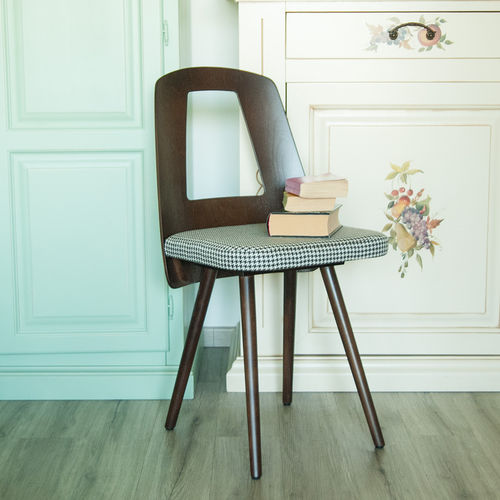 Cтул винтаж - BERRY - KODRETA furniture, s.r.o. - для интерьера / из дерева / из ткани