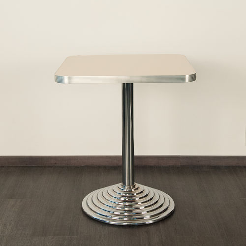 Журнальный столик ретро - EDGE - KODRETA furniture, s.r.o. - из алюминия / с основанием из алюминия / прямоугольный