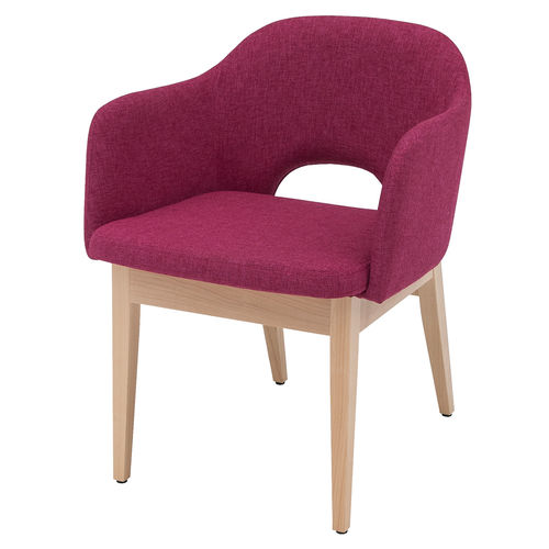 Современный cтул для ресторанов - BELLA - KODRETA furniture, s.r.o. - для интерьера / из дерева / из ткани