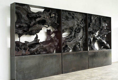 Современная ширма - TRIPTYCH - JÉRÔME-ABEL SEGUIN - из дерева
