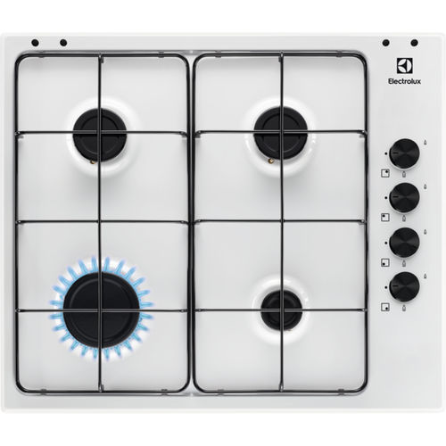 Газовая варочная панель - KGS6404W - Electrolux Home - 4 конфорки / встраиваемая / с поворотными регуляторами