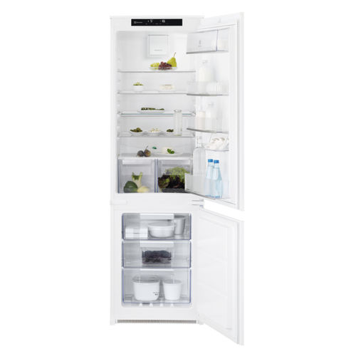 Холодильник с морозильной камерой с двойной дверью - LNT7TF18S - Electrolux Home - для бытового использования / встраиваемый / с нижней морозильной камерой
