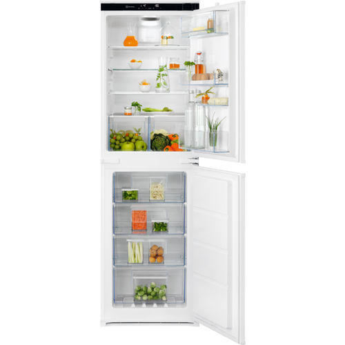Холодильник с морозильной камерой с двойной дверью - LNT6TE18S5 - Electrolux Home - для бытового использования / встраиваемый / с нижней морозильной камерой