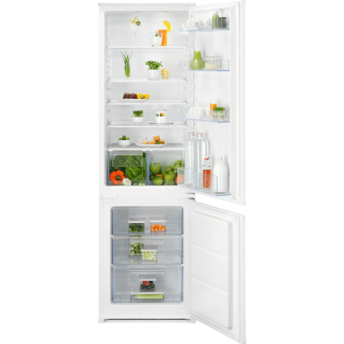 Холодильник с морозильной камерой с двойной дверью - LNS5LE18S - Electrolux Home - для бытового использования / встраиваемый / с нижней морозильной камерой
