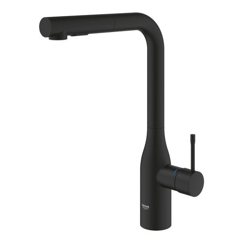 Настольный однорычажный смеситель - 30432KF0 - GROHE - из нержавеющей стали / для кухни / 1 отверстие