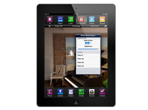 Программное обеспечение для управления освещением - TRUEIMAGE™ for iPad - Savant Systems - для системы домашней автоматизации