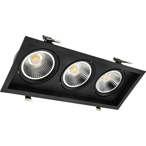 Встраиваемый точечный светильник в потолок - PARALED 3  - LUMITEK - встраиваемый в стену / LED / квадратный