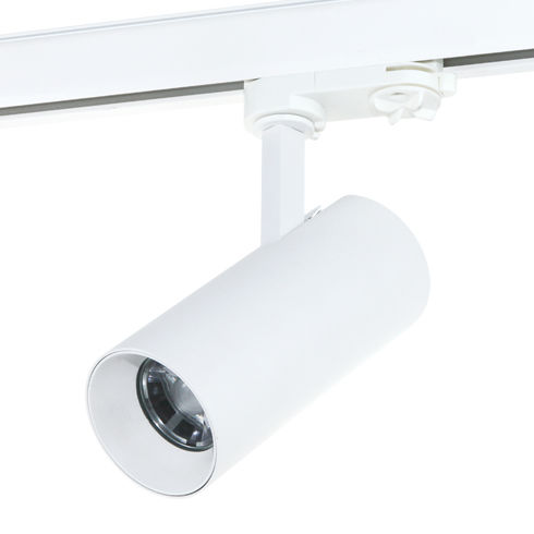 Светильник на рейке LED - NOVUN-T - LUMITEK - круглый / из алюминия / для профессионального использования