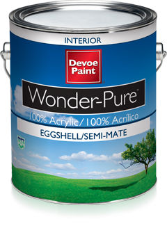 Декоративная краска - WONDER-PURE™ - DEVOE PAINT - для внутреннего применения / для стены / акриловая