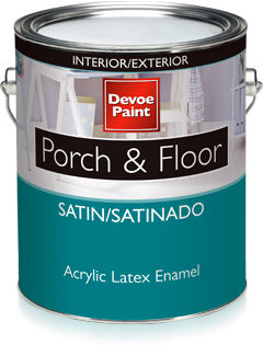 Декоративная краска - PORCH & FLOOR - DEVOE PAINT - для наружного применения / внутренняя / для напольной поверхности