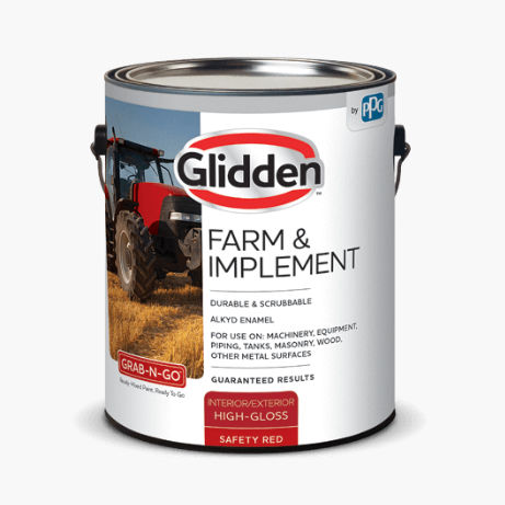 Эмалевая краска - GLIDDEN® FARM & IMPLEMENT - GLIDDEN - защитная / для наружного применения / для стены