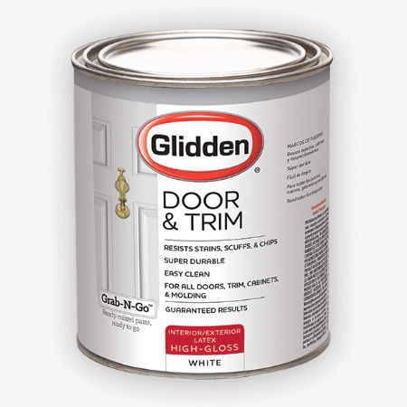 Защитная краска - GLIDDEN® TRIM - GLIDDEN - для наружного применения / для интерьера / для двери