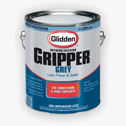 Грунтовка для каменной кладки - GLIDDEN® GRIPPER® GREY - GLIDDEN - для дерева / для металла / латекс