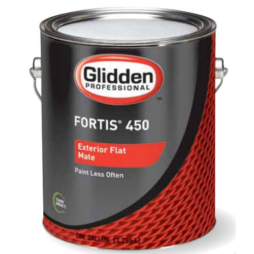 Защитная краска - FORTIS® 450 - GLIDDEN PROFESSIONAL - для наружного применения / для фасада / акриловая
