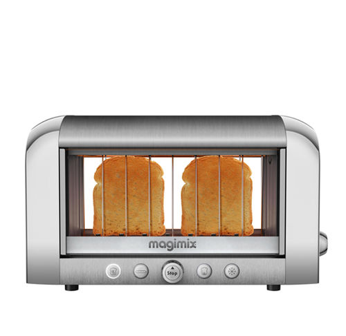 Тостер 4 ломтика - VISION TOASTER - MAGIMIX - из стекла