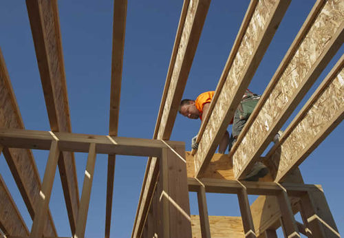 Балка из искусственной древесины - RFPI JOIST®  - LVL FLANGE - ROSEBURG - в форме I / для пола / для кровли