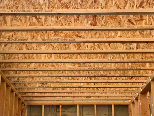 Балка из искусственной древесины - RFPI JOIST®  - SOLID-SAWN FLANGE - ROSEBURG - в форме I / для пола / для кровли