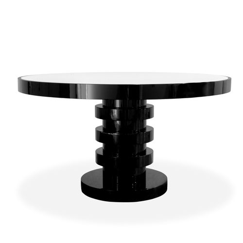 Современный обеденный стол - SHINTO - BRABBU DESIGN FORCES - из ясеня / из фанерованной древесины / из окрашенной древесины