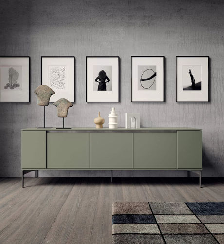 Современный буфет - Hug - Presotto - из матовой лакированной древесины / из блестящей лакированной древесины / из металла