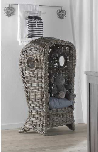 Стилизованное кресло - OSLO GREY - Kidsmill - из ротанга / для детей