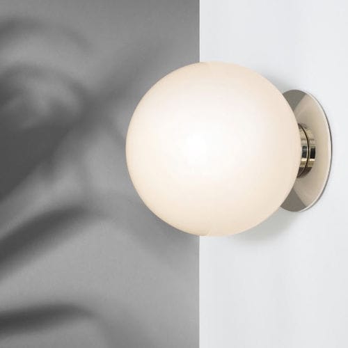 Современный настенный светильник - MEZZO FLUSH  - cto lighting - для интерьера / из металла / из опалового стекла
