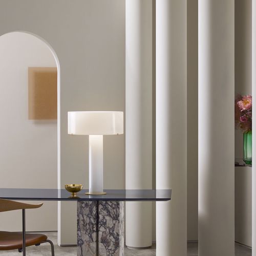 Настольная лампа - IMPERIAL - cto lighting - из латуни / из опалового стекла / современная