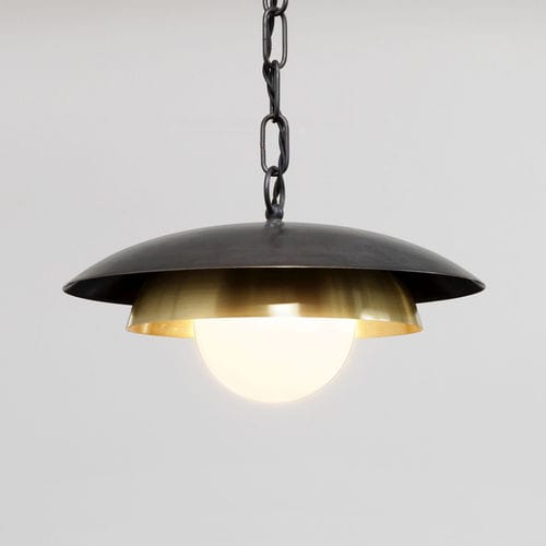 Подвесная лампа - CARAPACE - cto lighting - из металла / из опалового стекла / современная